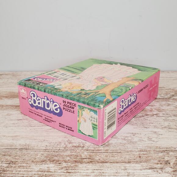 Barbie Vintage Jigsaw Puzzle by Golden 99 Pieces 1987 - Picture 3 of 5